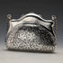 1907 British antique sterling silver purse with chain Thomas Bishton